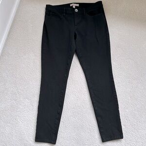 Banana Republic Black “Sloan” Skinny Jeans
